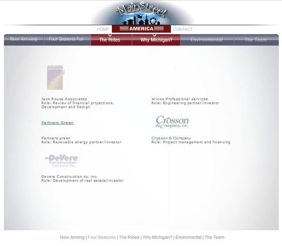 Main Street America Amusement Park (Cancelled) - Recovered From Old Website For Park
